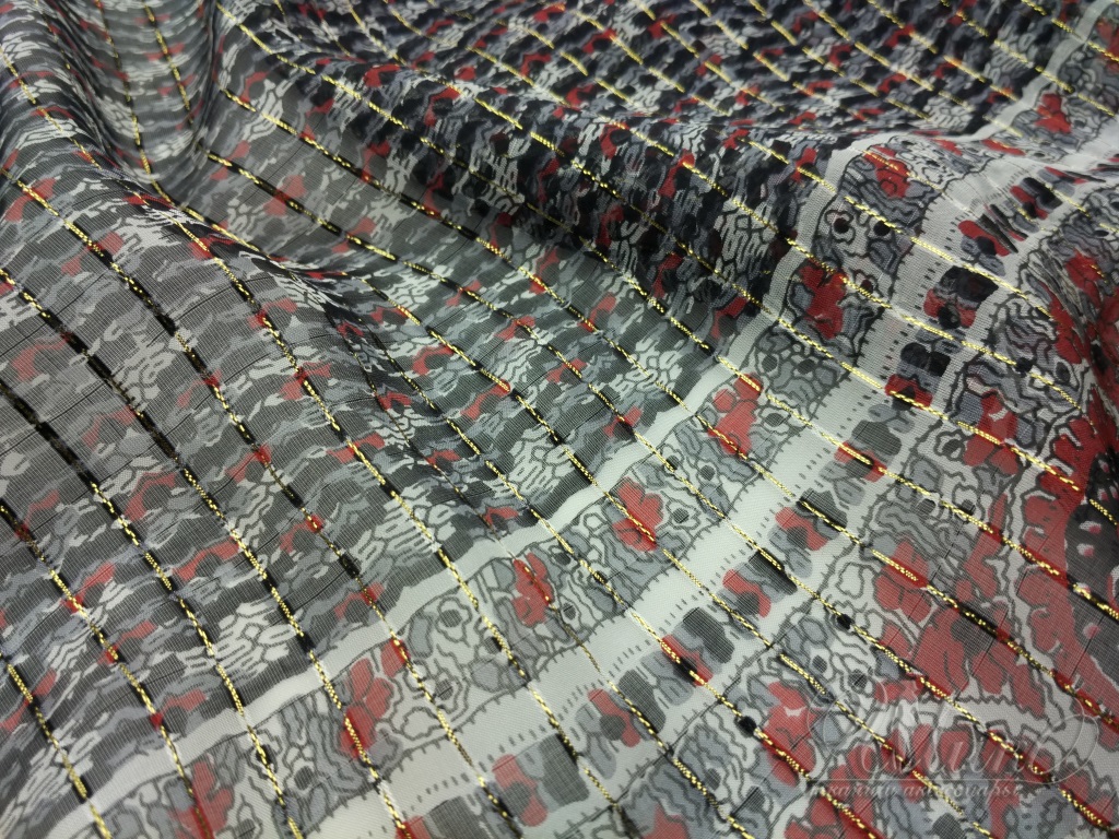 Ткань Шифон  Etro 44576 2