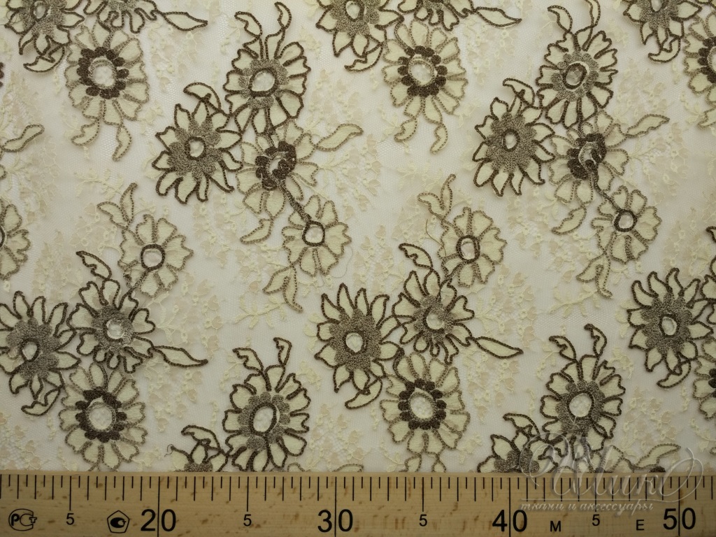 Ткань Кружево  Valentino 01345 3