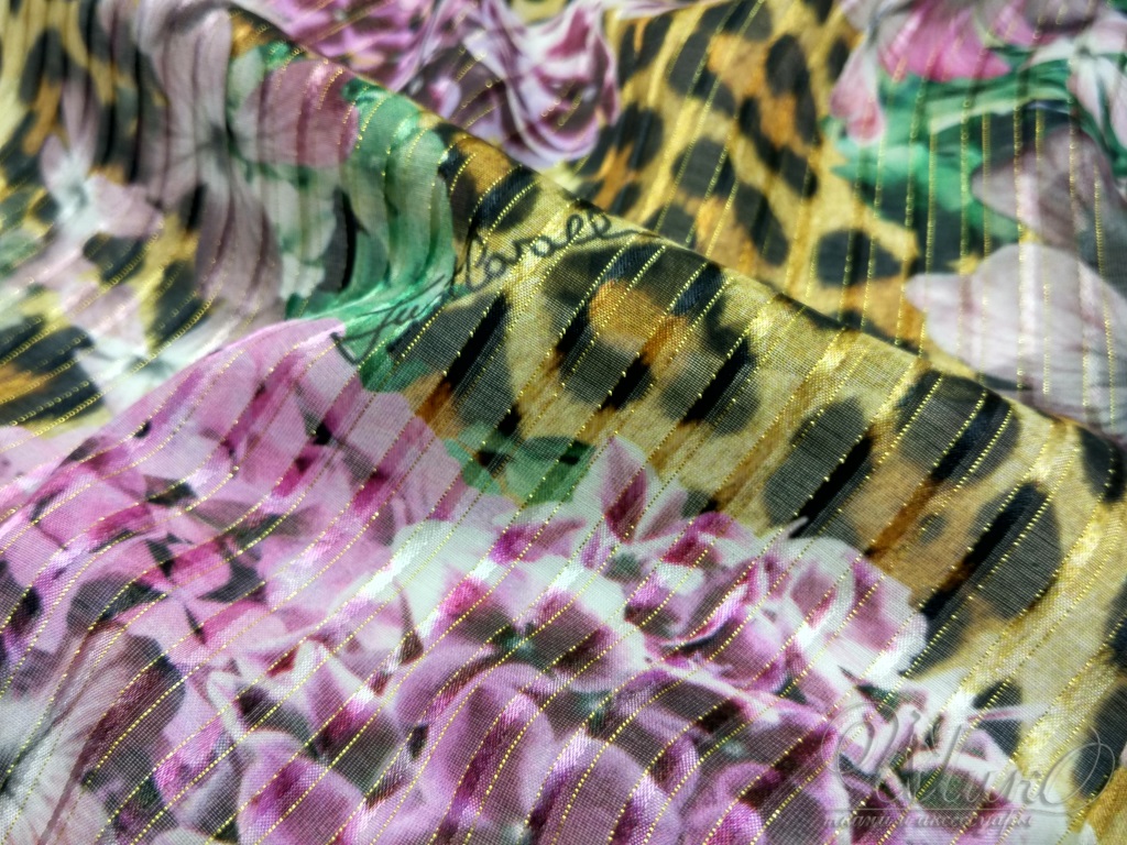 Ткань Муслин  Cavalli 37850 2