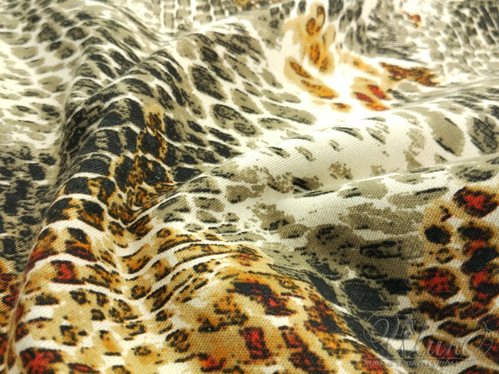 Ткань Хлопок  Cavalli 37124 1