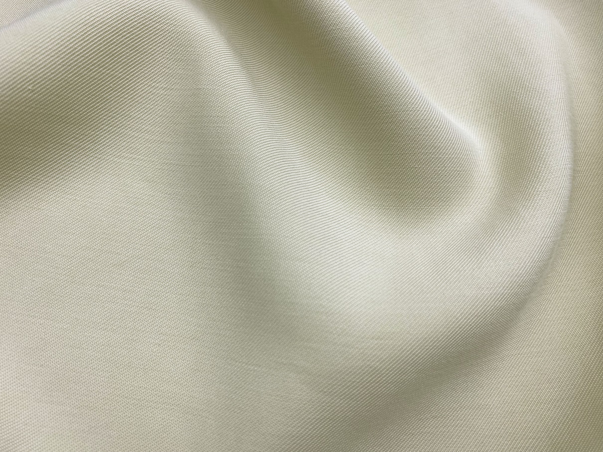 Ткань Твил цвета крем-брюле однотонная 17350 2