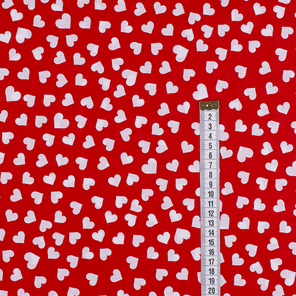 Ткань Поплин - Сердечки 4 2