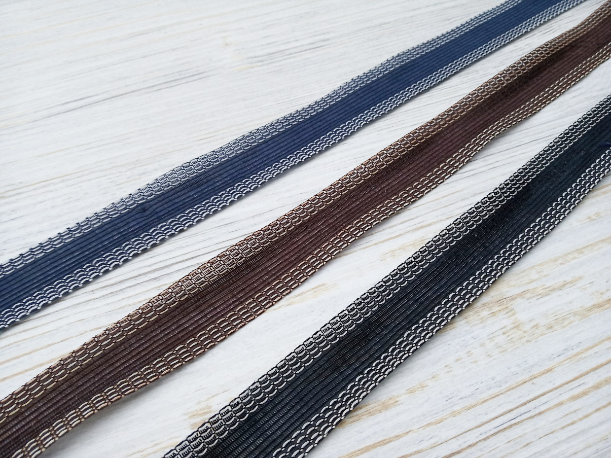 Тесьма брючная с клеевым слоем  60444 1